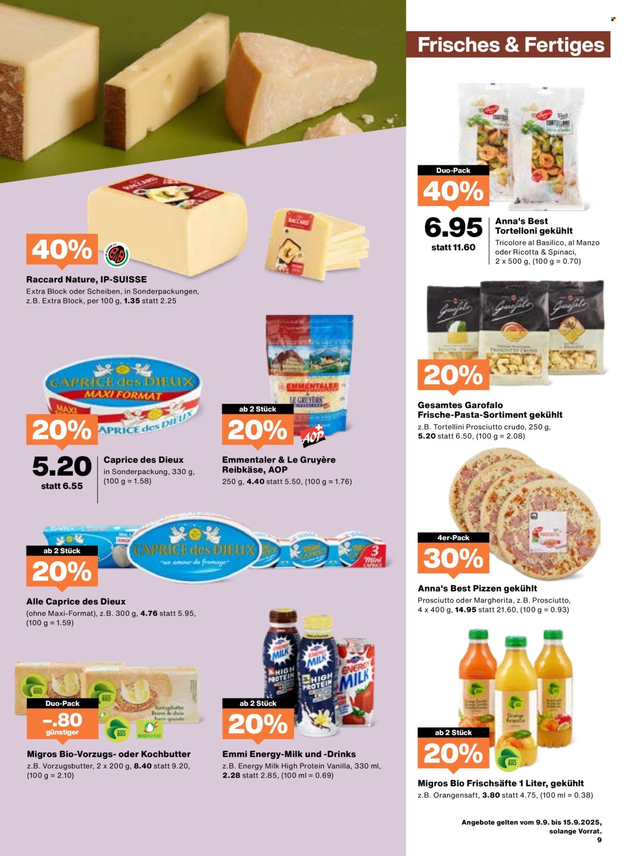 Volantino Migros - 9.9.2025 - 15.9.2025. Pagina 9