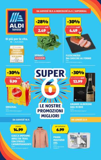 Volantino Aldi - 18.9.2025 - 24.9.2025.