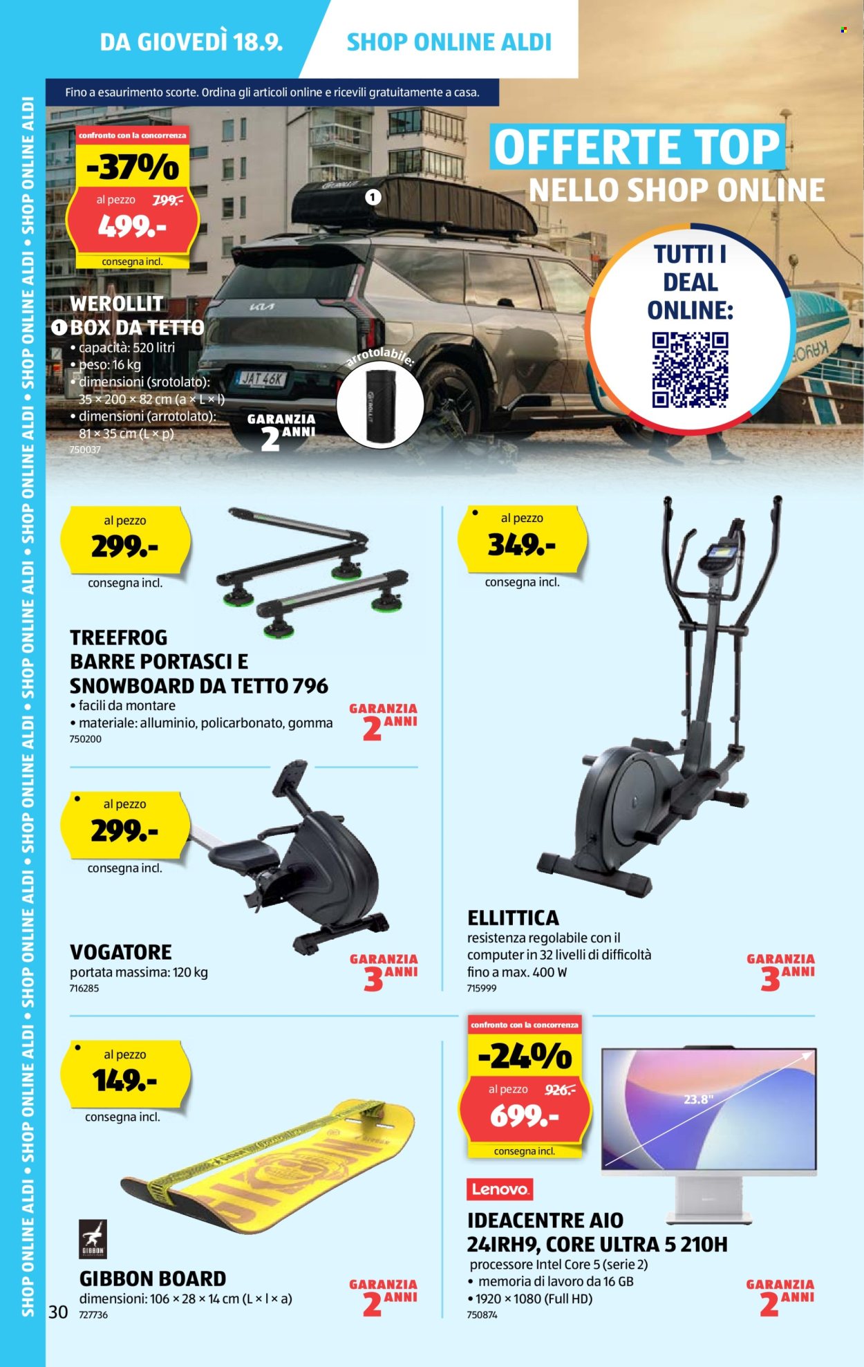 Volantino Aldi - 18.9.2025 - 24.9.2025. Pagina 30