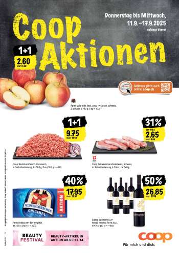Prospekte Coop - 11.9.2025 - 17.9.2025.