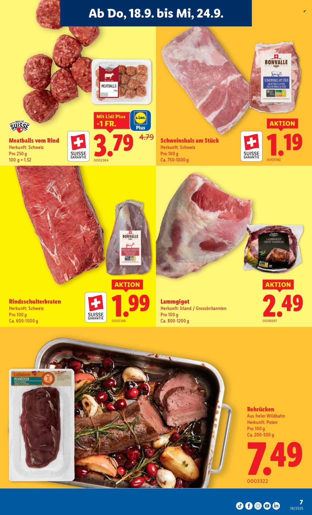 Prospekt Lidl - 18.9.2025 - 24.9.2025. Seite 7