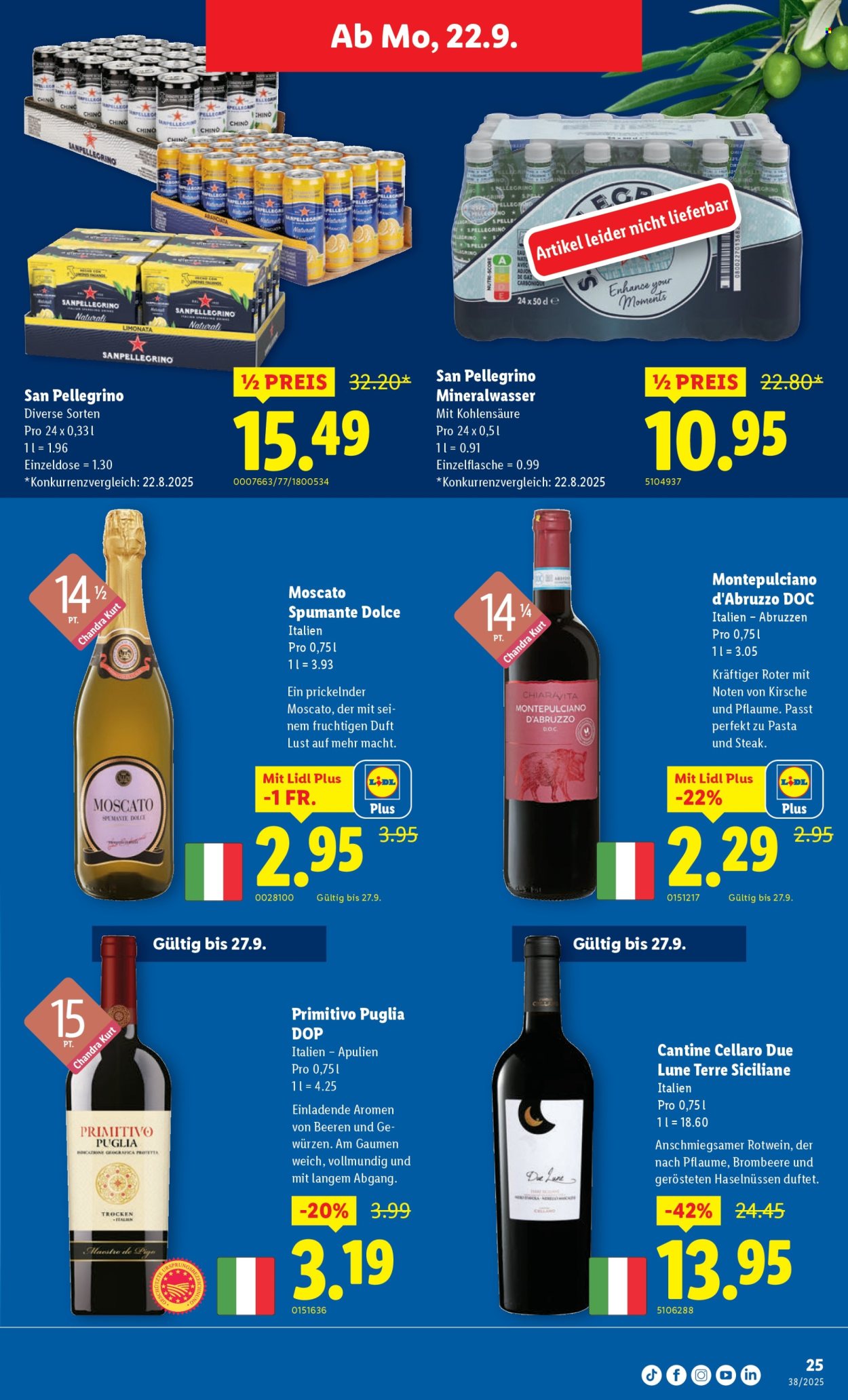 Prospekt Lidl - 18.9.2025 - 24.9.2025. Seite 25
