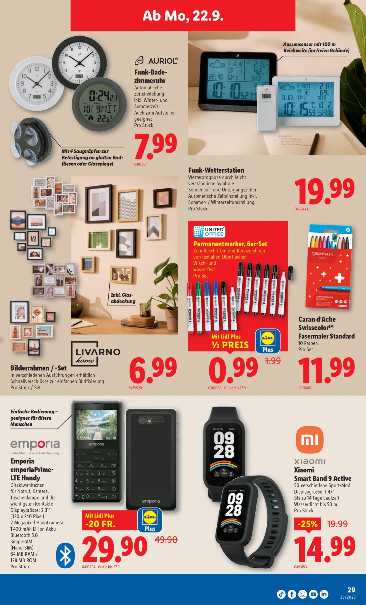 Prospekt Lidl - 18.9.2025 - 24.9.2025. Seite 29