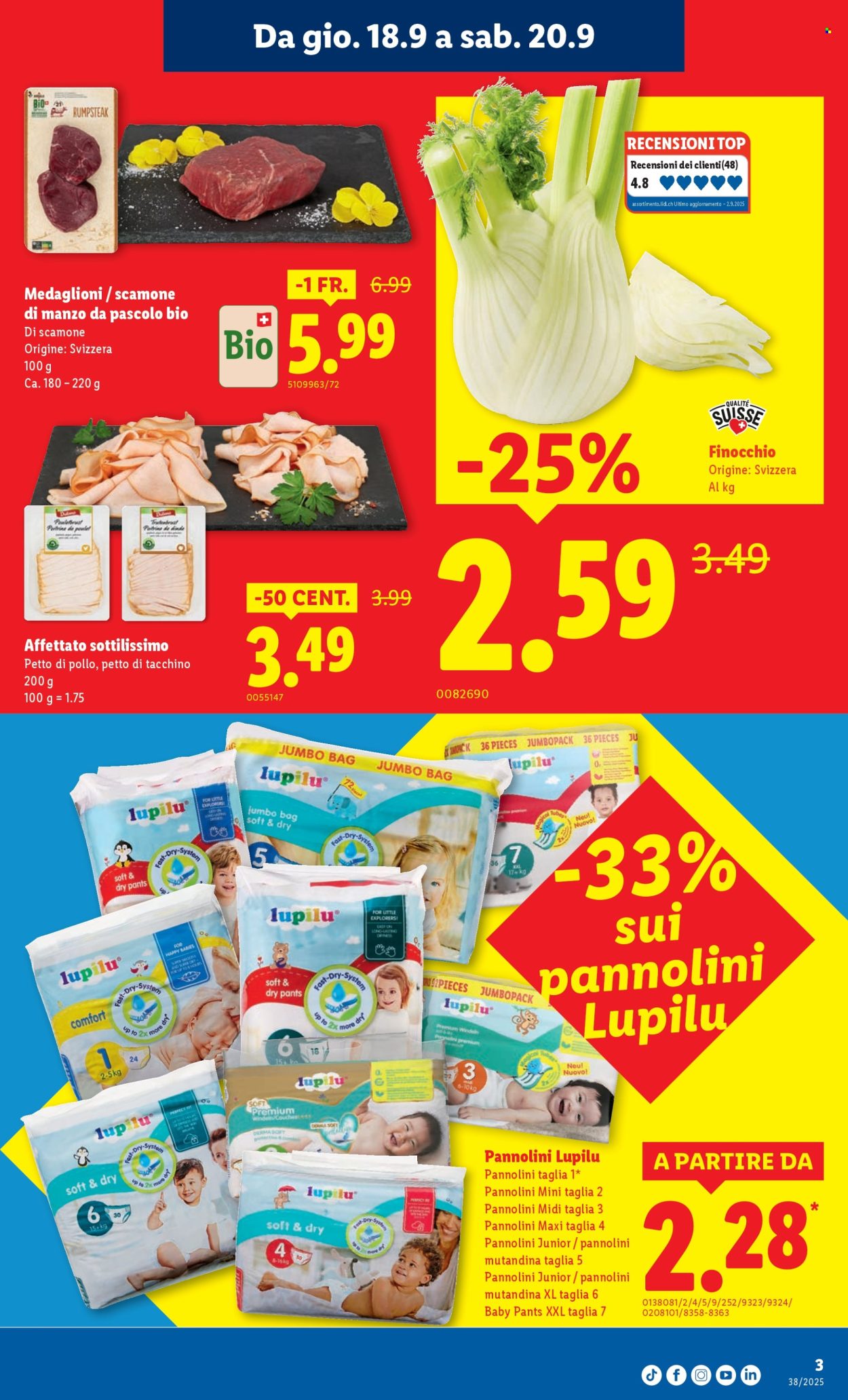Volantino Lidl - 18.9.2025 - 24.9.2025. Pagina 3