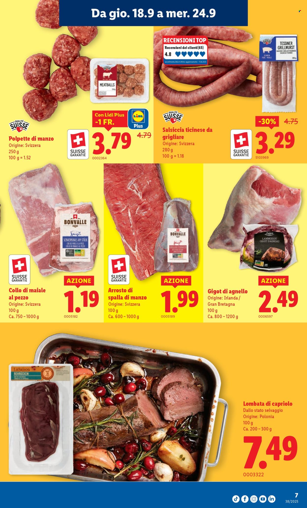 Volantino Lidl - 18.9.2025 - 24.9.2025. Pagina 7