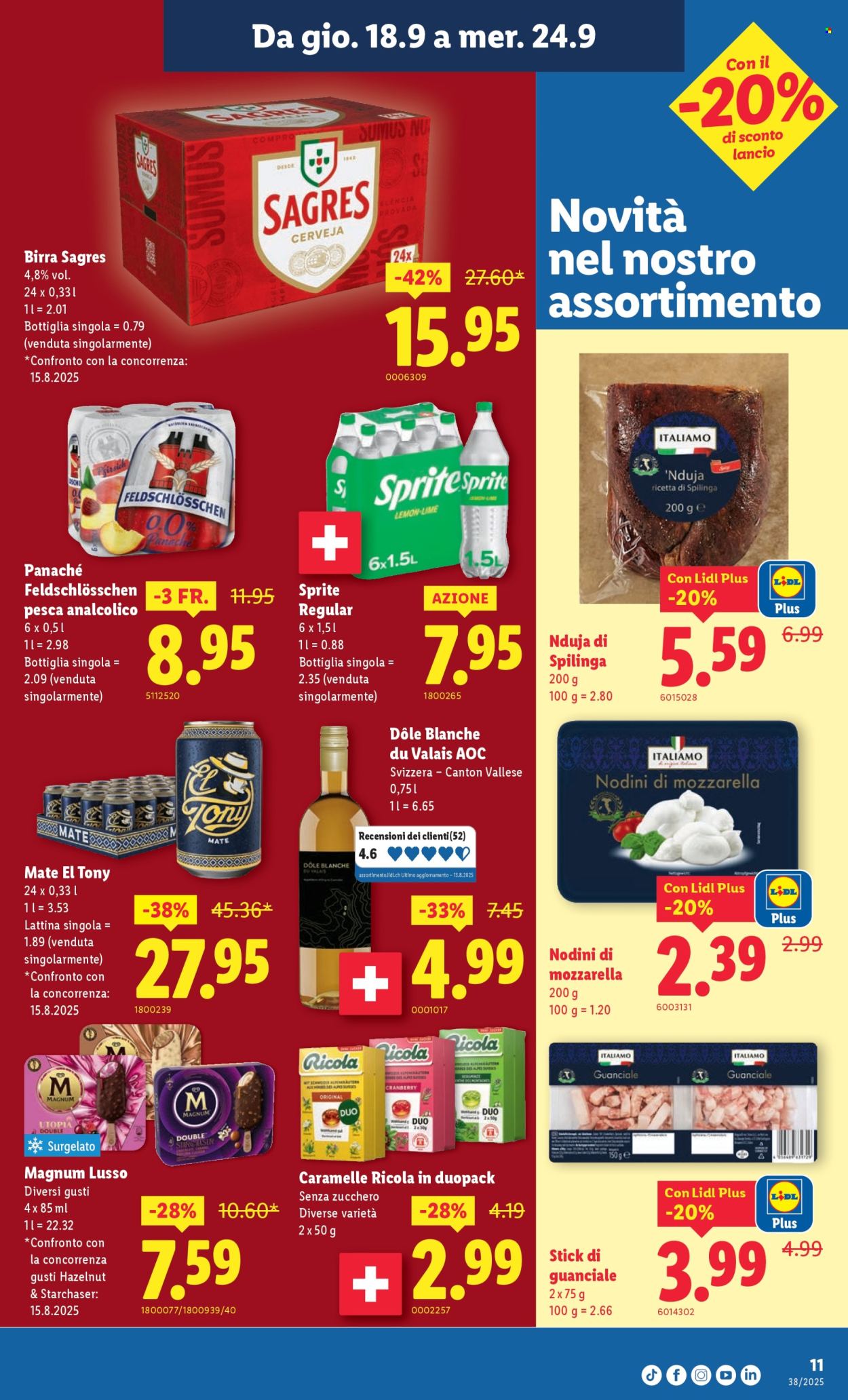 Volantino Lidl - 18.9.2025 - 24.9.2025. Pagina 11