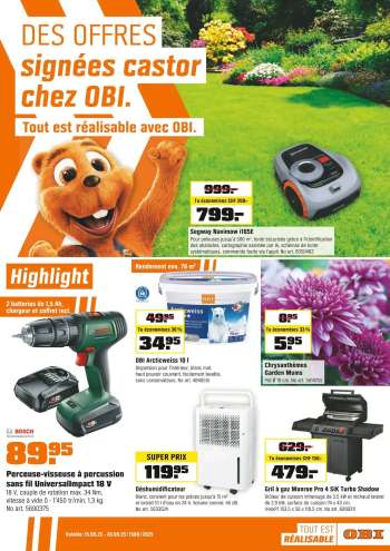 Catalogue OBI - 15.9.2025 - 20.9.2025.