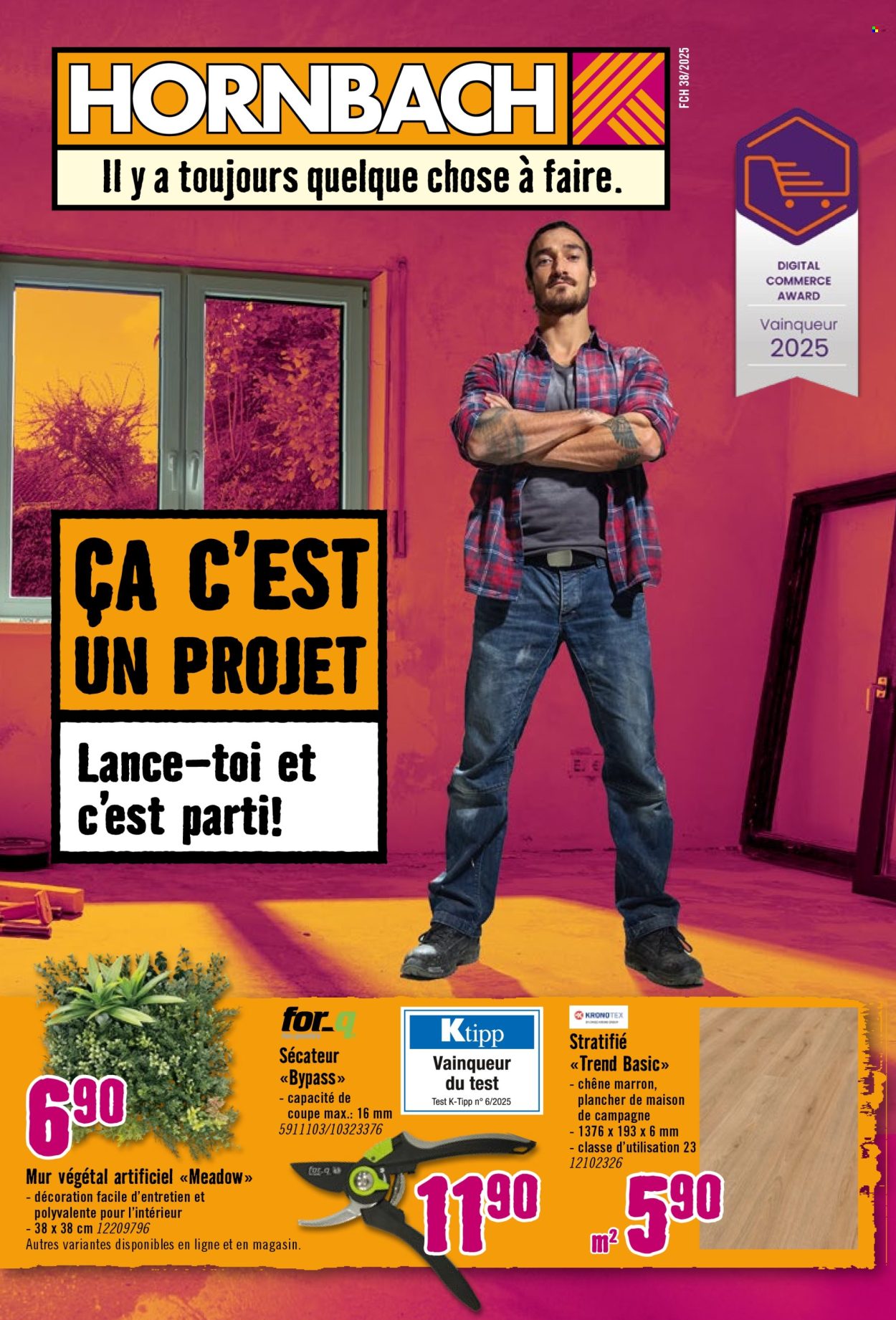 Prospekt Hornbach - 16.9.2025 - 13.10.2025. Seite 1