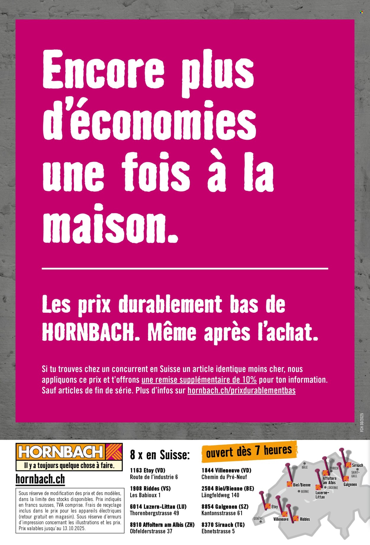 Prospekt Hornbach - 16.9.2025 - 13.10.2025. Seite 16