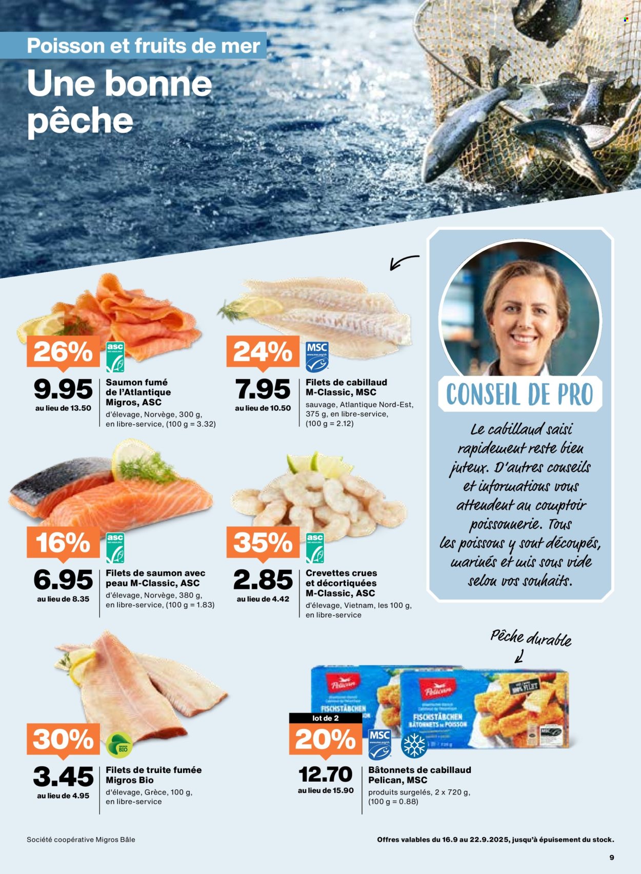 Volantino Migros - 16.9.2025 - 22.9.2025. Pagina 9