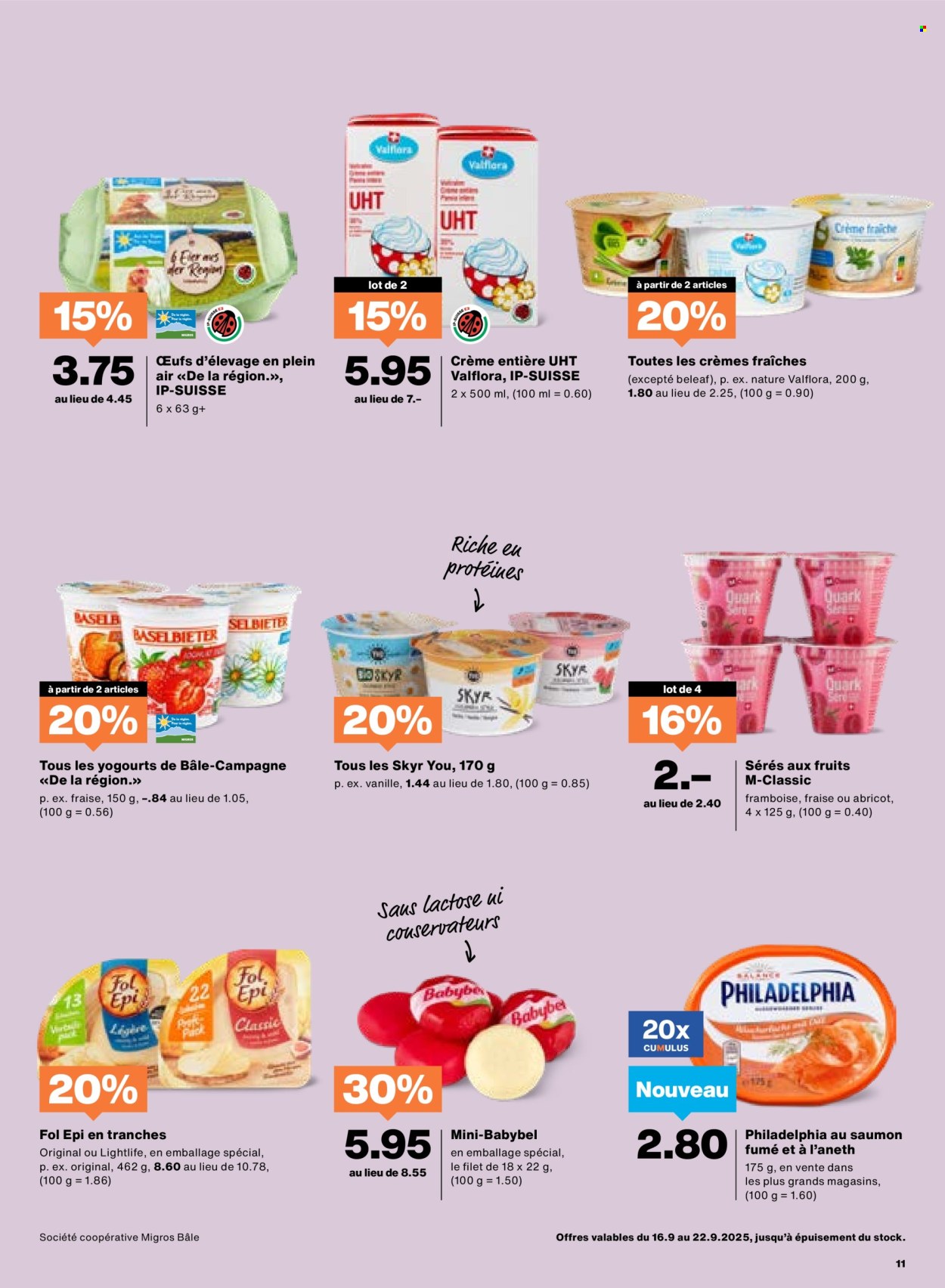 Volantino Migros - 16.9.2025 - 22.9.2025. Pagina 11
