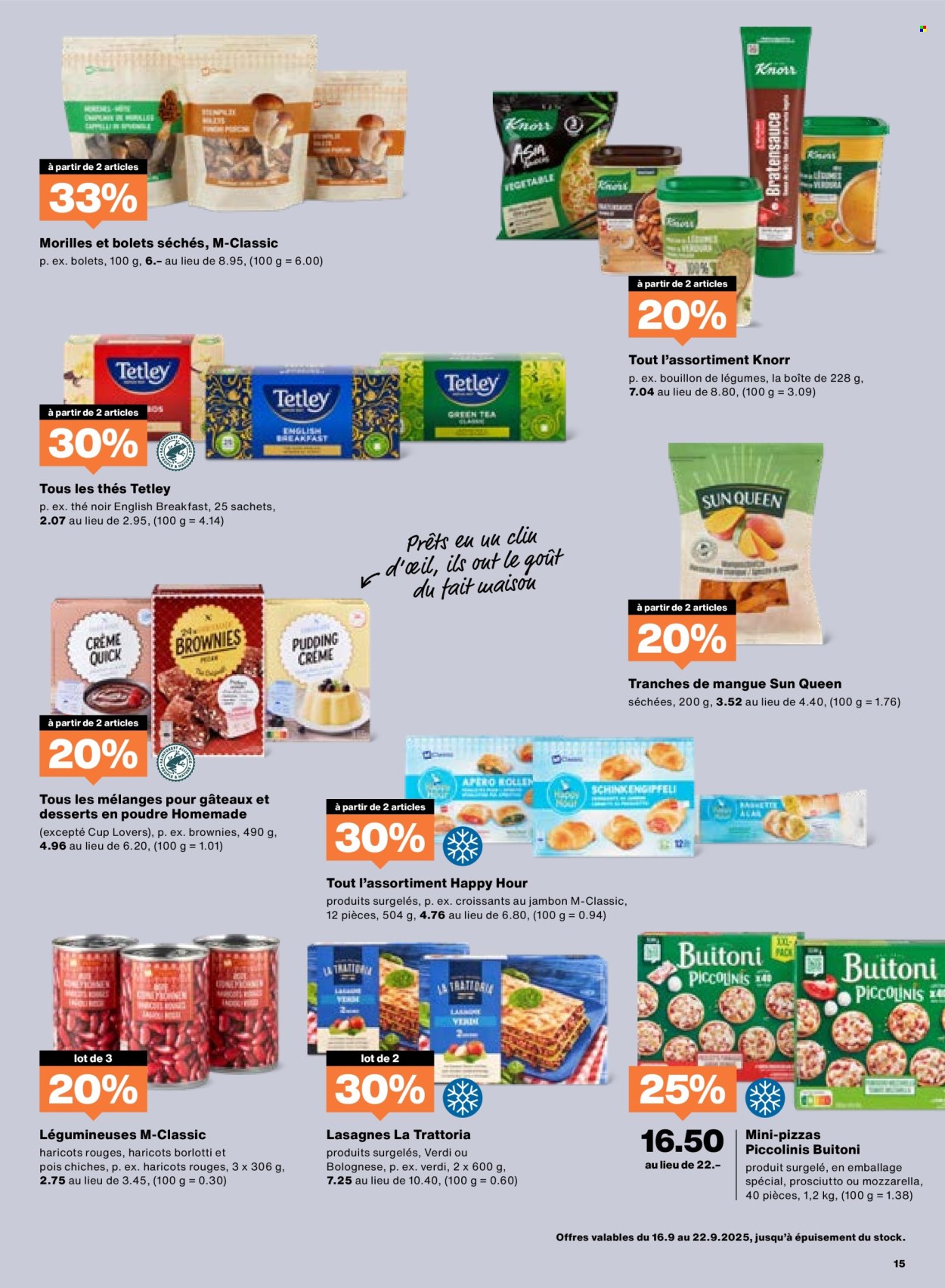 Volantino Migros - 16.9.2025 - 22.9.2025. Pagina 15