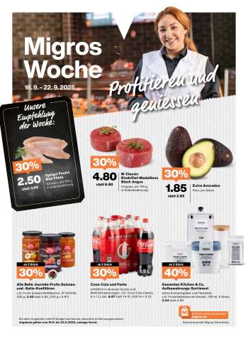 Catalogue Migros - 16.9.2025 - 22.9.2025.