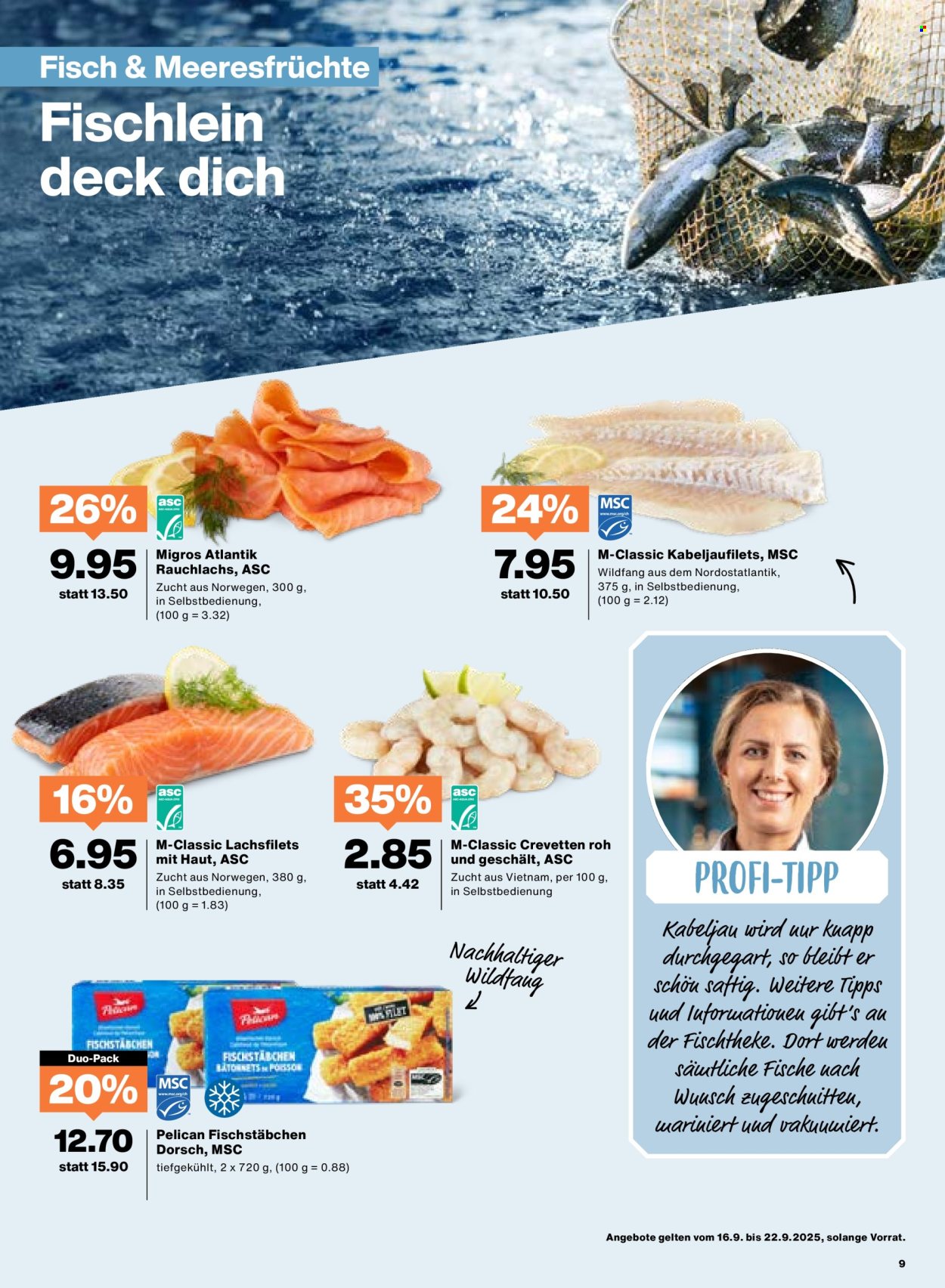 Volantino Migros - 16.9.2025 - 22.9.2025. Pagina 9
