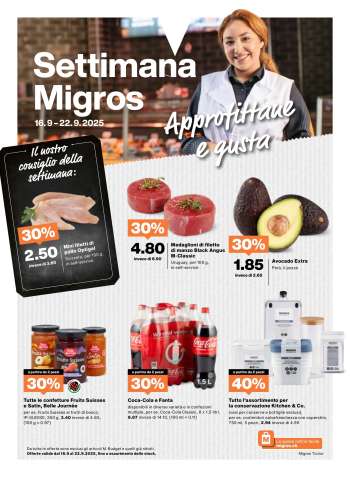 Prospekte Migros - 16.9.2025 - 22.9.2025.
