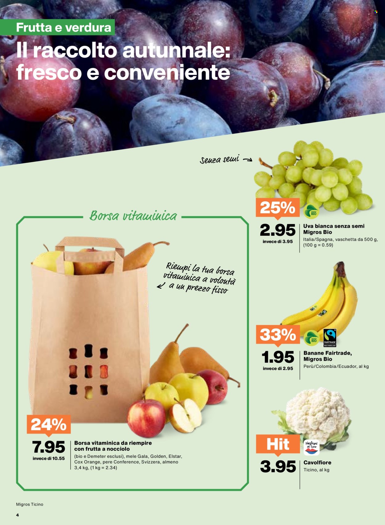 Volantino Migros - 16.9.2025 - 22.9.2025. Pagina 4