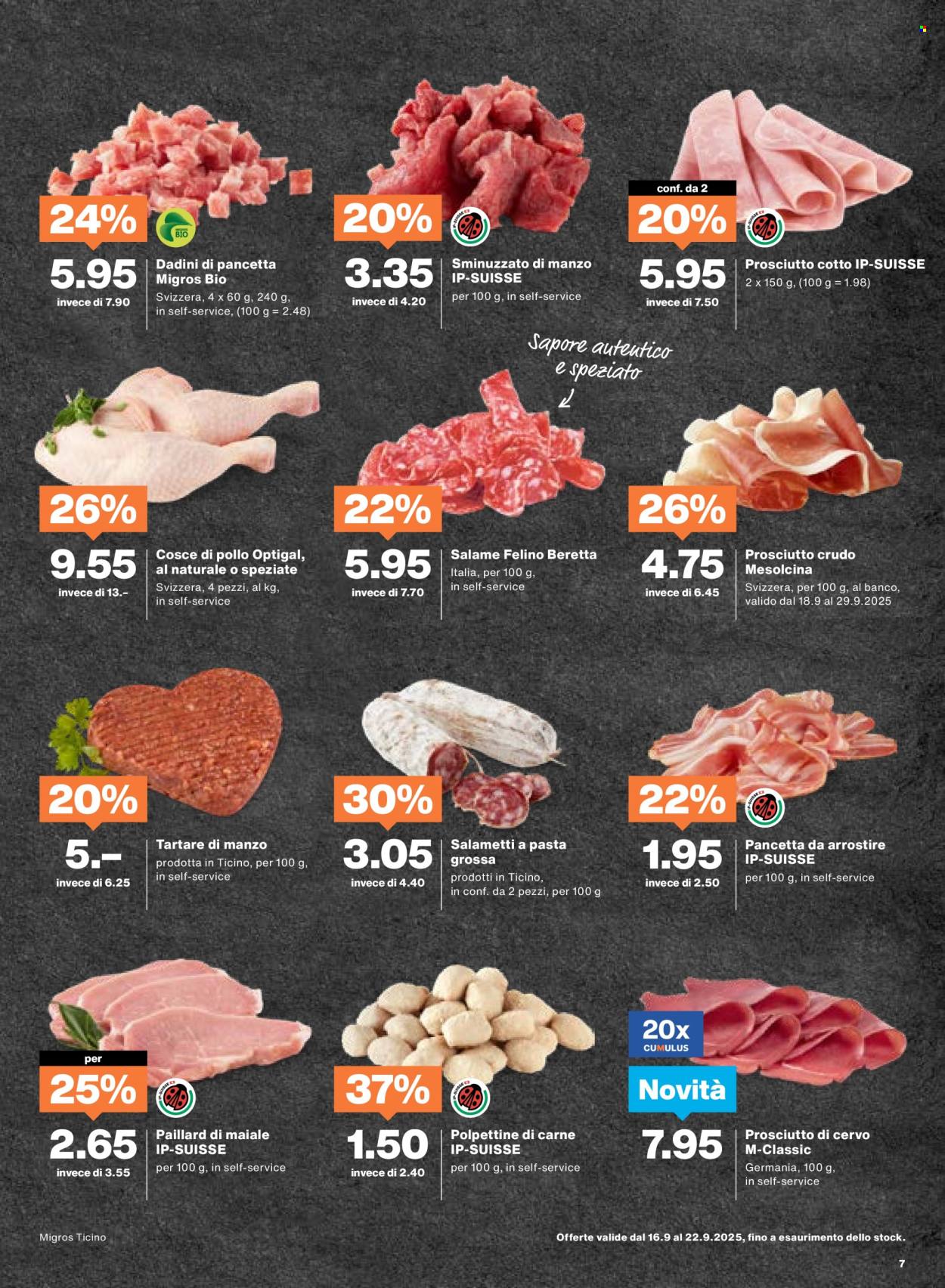 Volantino Migros - 16.9.2025 - 22.9.2025. Pagina 7
