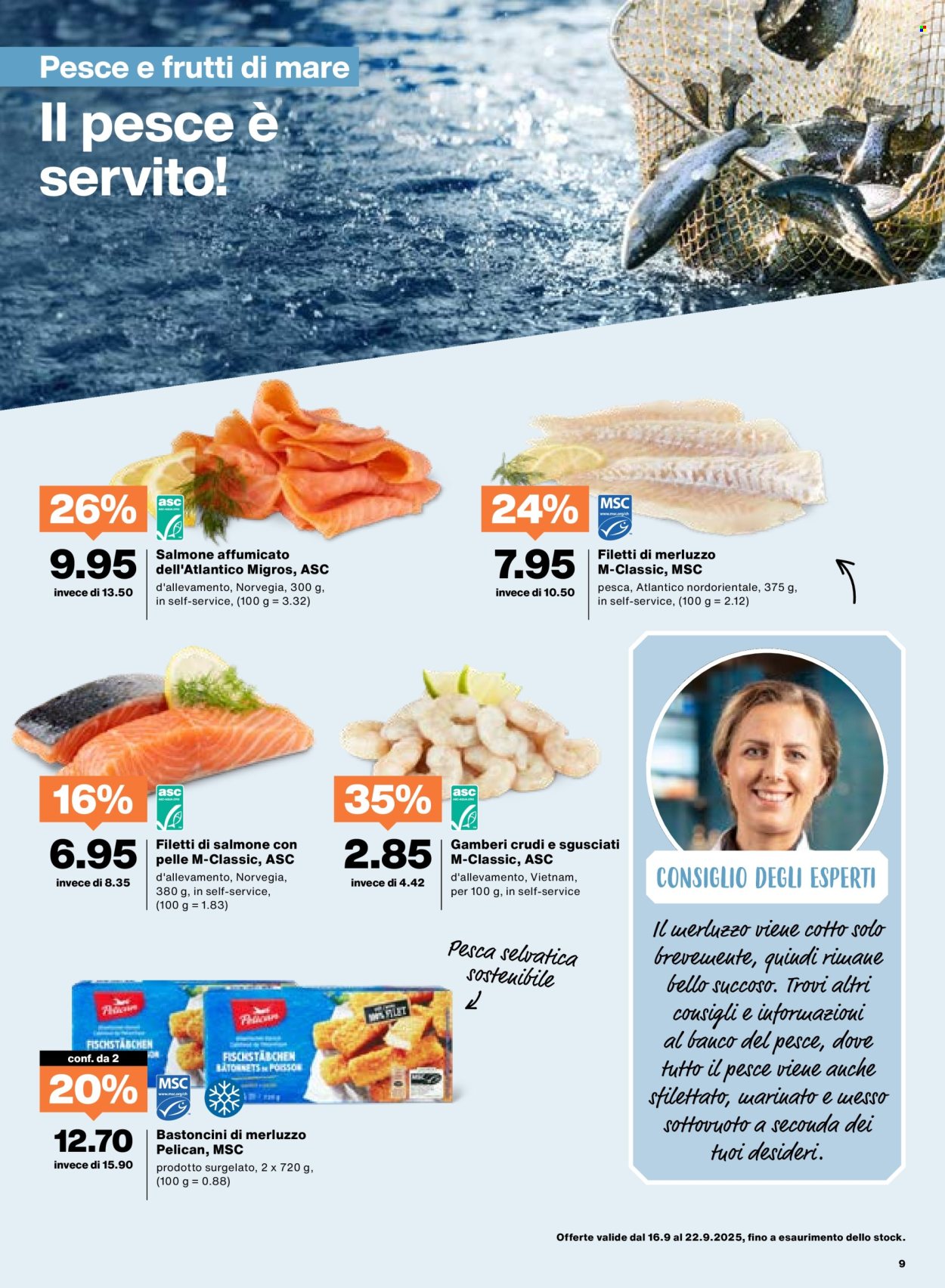 Volantino Migros - 16.9.2025 - 22.9.2025. Pagina 9
