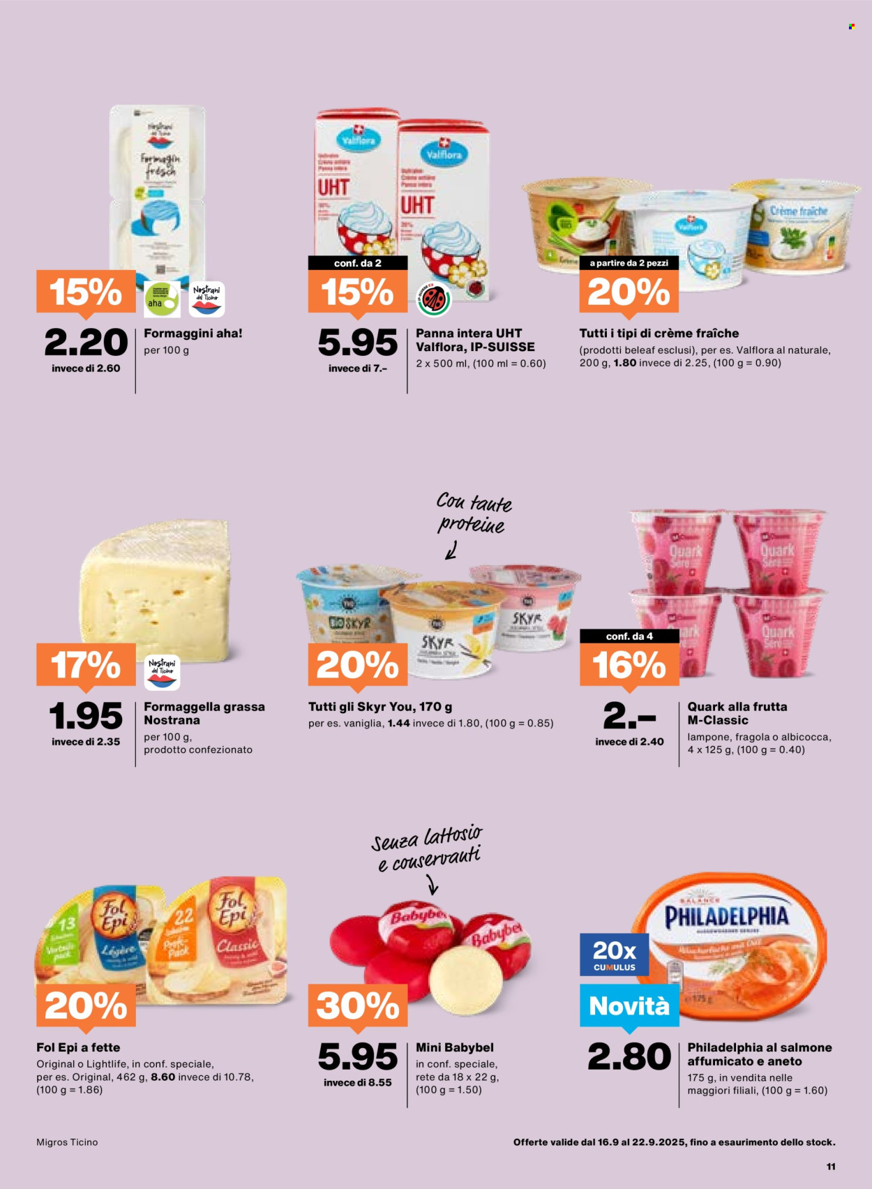 Volantino Migros - 16.9.2025 - 22.9.2025. Pagina 11