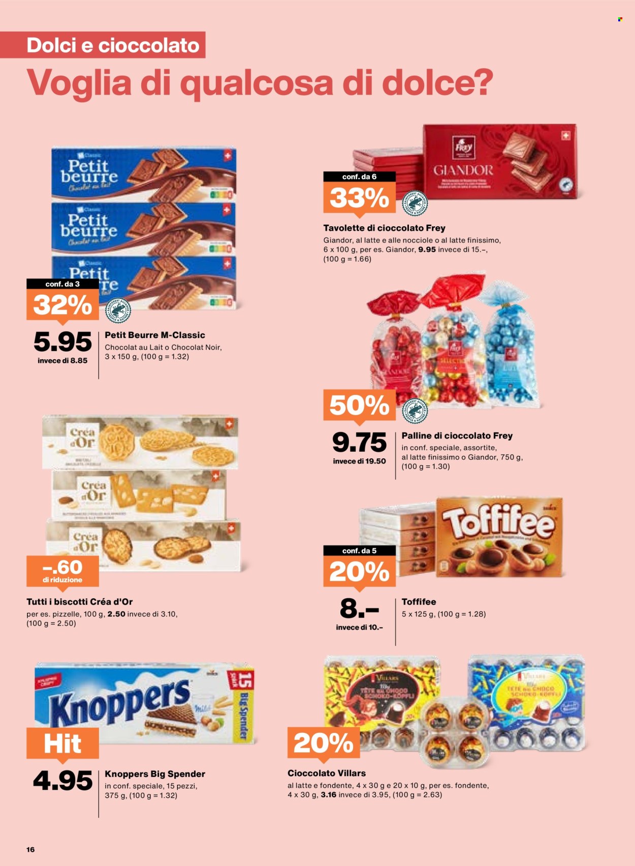 Volantino Migros - 16.9.2025 - 22.9.2025. Pagina 16