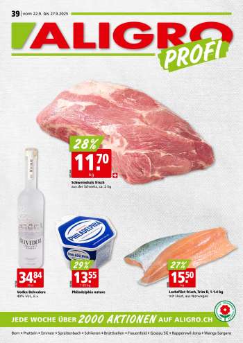 Catalogue ALIGRO - 22.9.2025 - 27.9.2025.