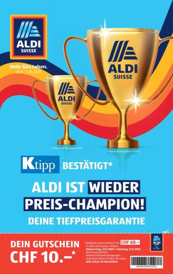 Volantino Aldi - 25.9.2025 - 1.10.2025.