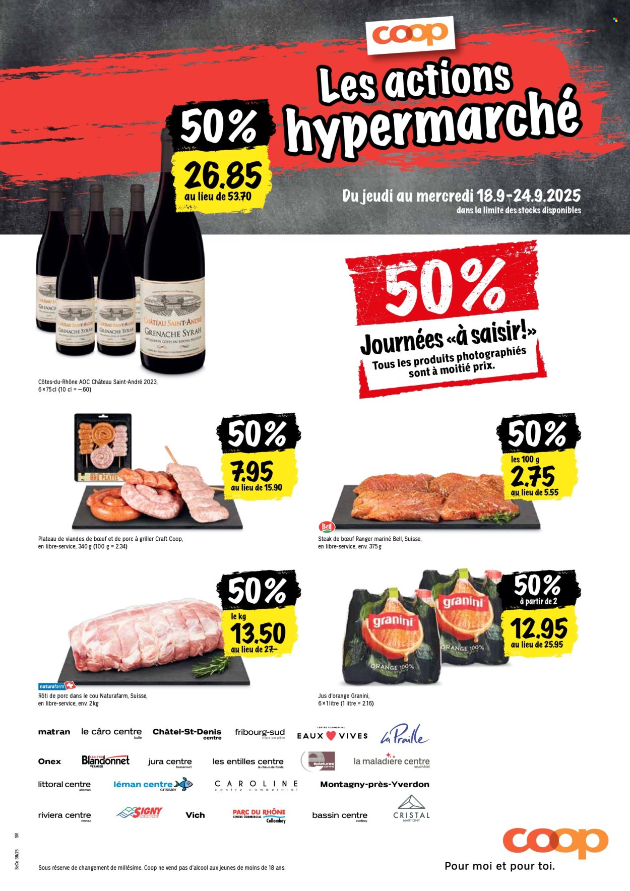 Prospekt Coop - 18.9.2025 - 24.9.2025. Seite 21