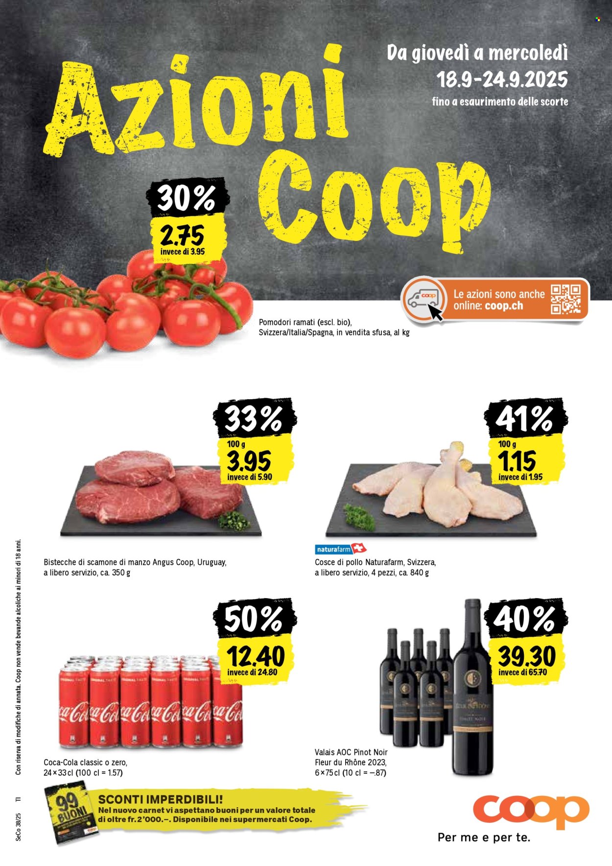 Volantino Coop - 18.9.2025 - 24.9.2025. Pagina 1
