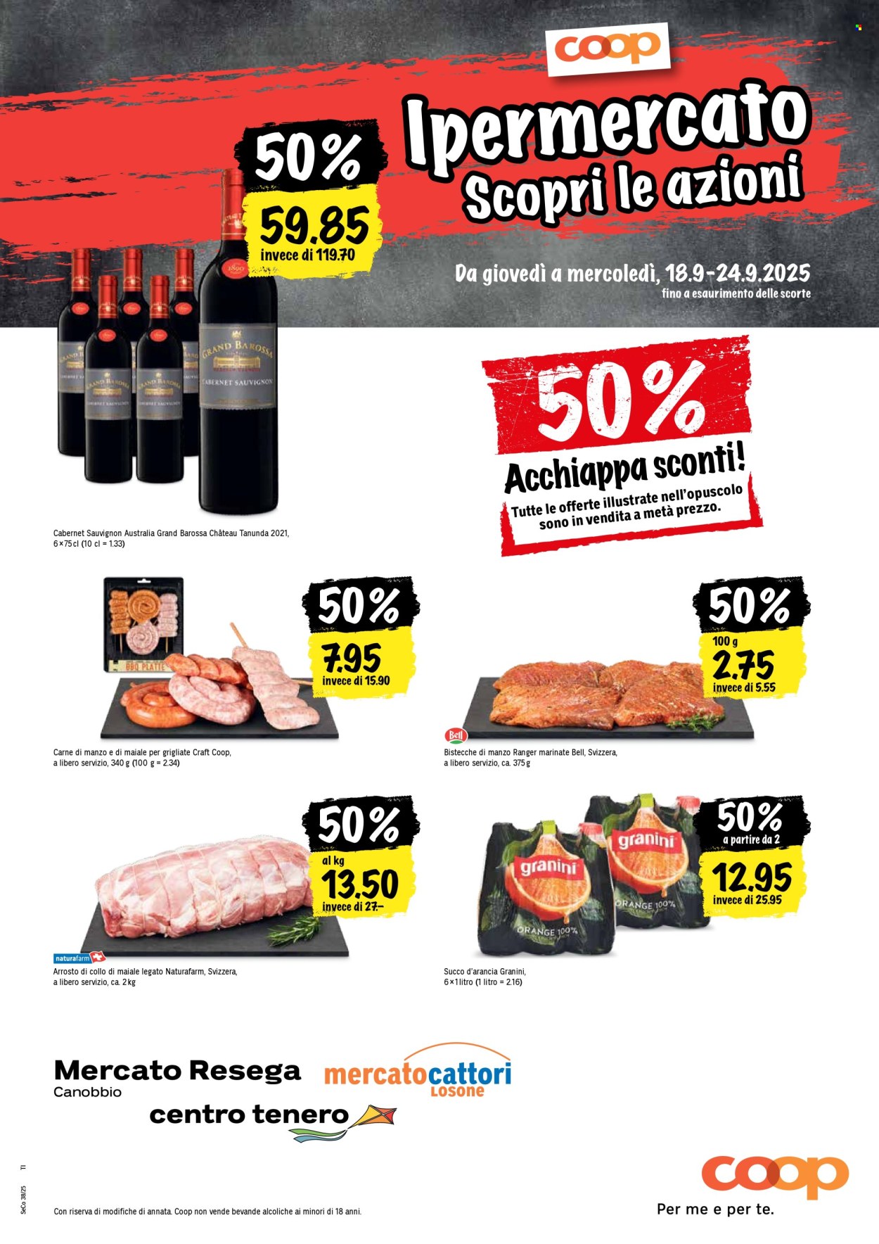 Volantino Coop - 18.9.2025 - 24.9.2025. Pagina 21