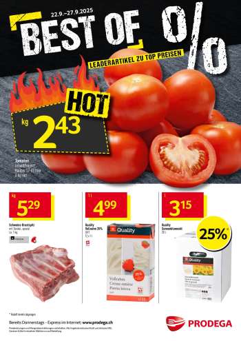 Catalogue Prodega - 22.9.2025 - 27.9.2025.