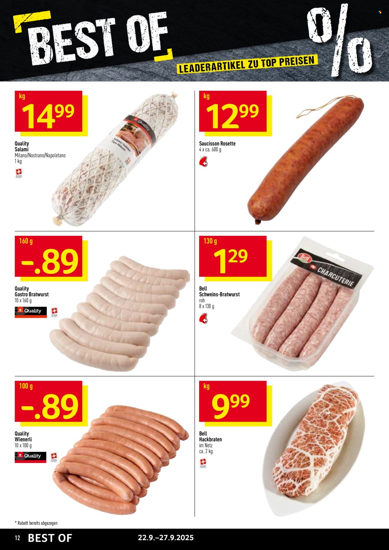 Volantino Prodega - 22.9.2025 - 27.9.2025. Pagina 12