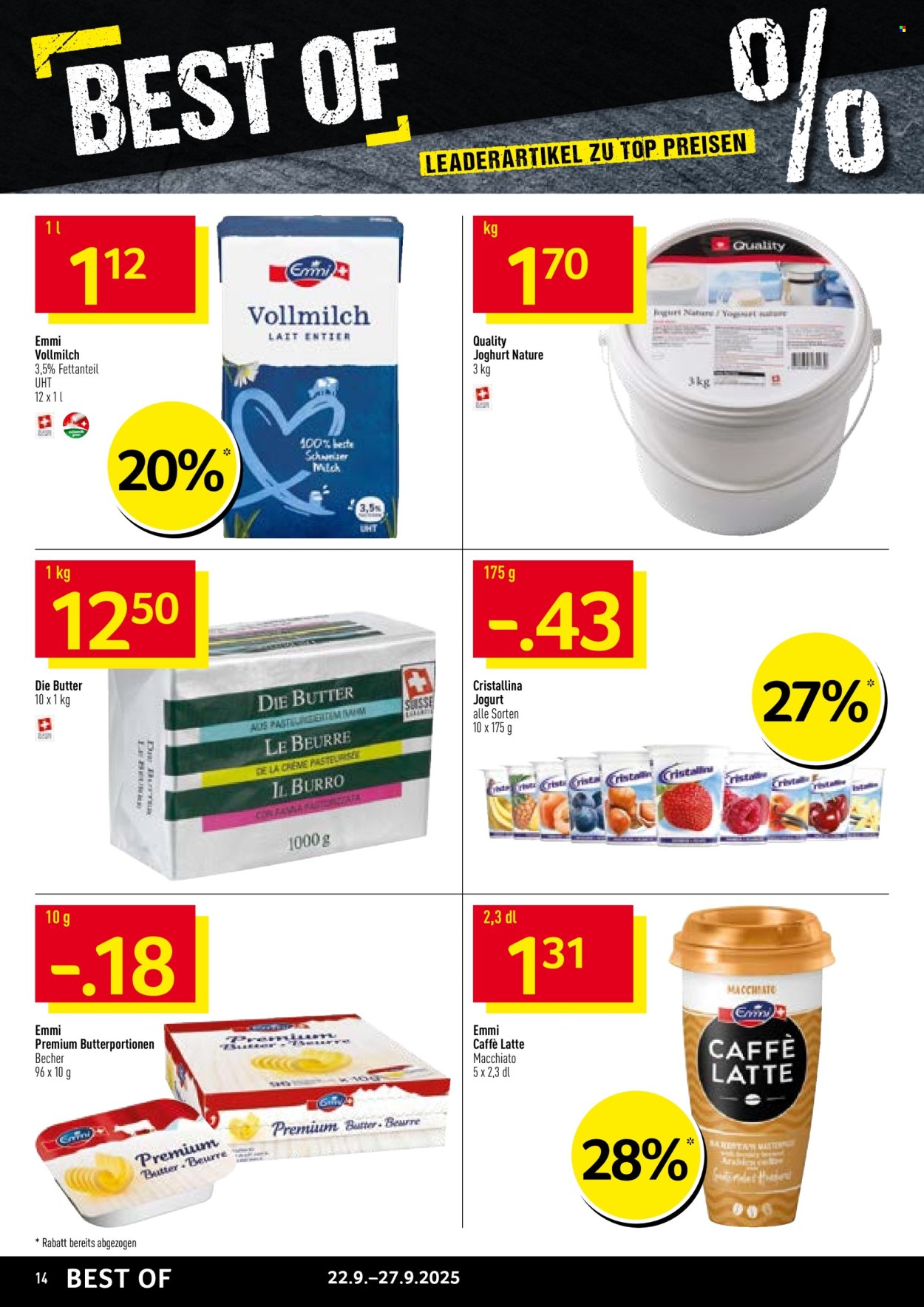 Volantino Prodega - 22.9.2025 - 27.9.2025. Pagina 14