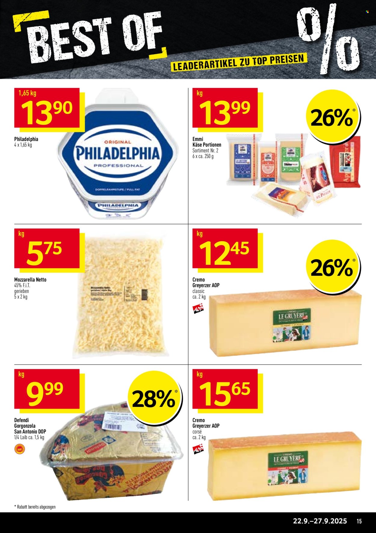 Volantino Prodega - 22.9.2025 - 27.9.2025. Pagina 15