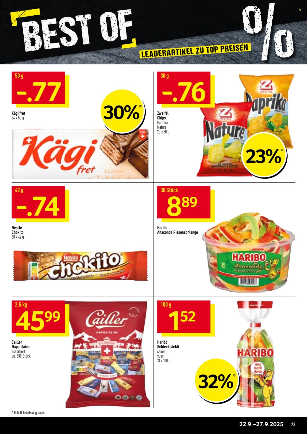 Volantino Prodega - 22.9.2025 - 27.9.2025. Pagina 23