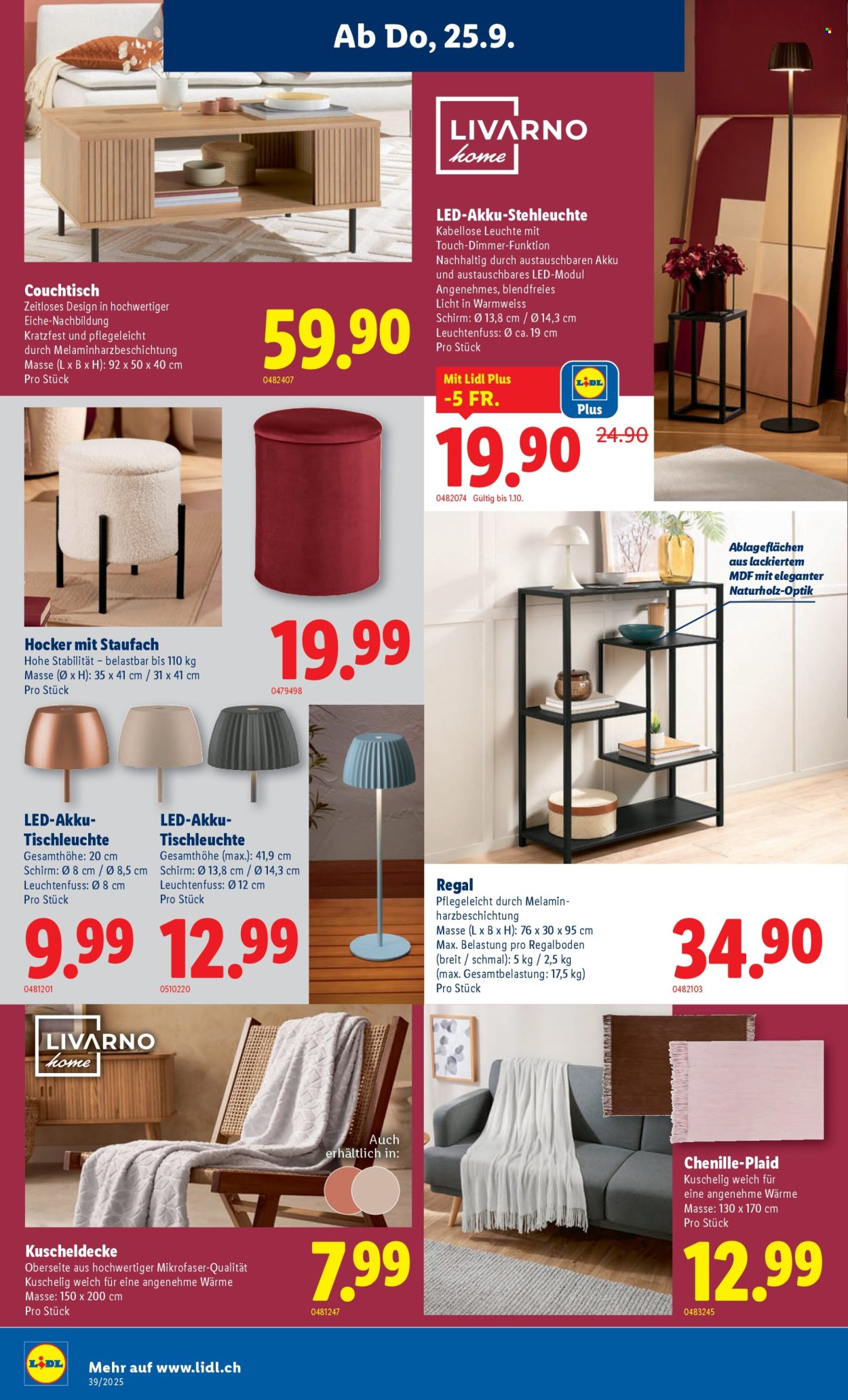 Volantino Lidl - 25.9.2025 - 1.10.2025. Pagina 20