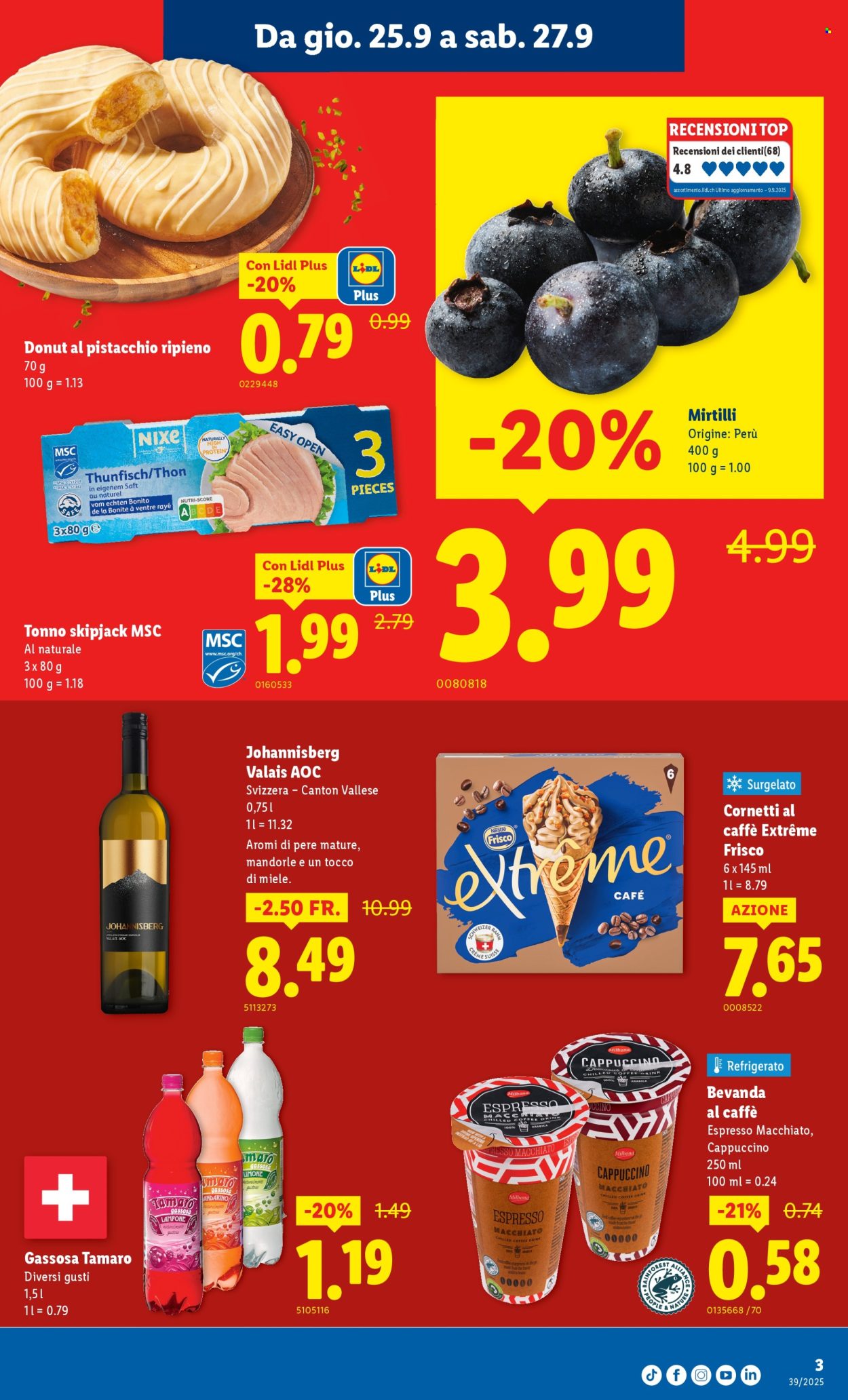 Volantino Lidl - 25.9.2025 - 1.10.2025. Pagina 3
