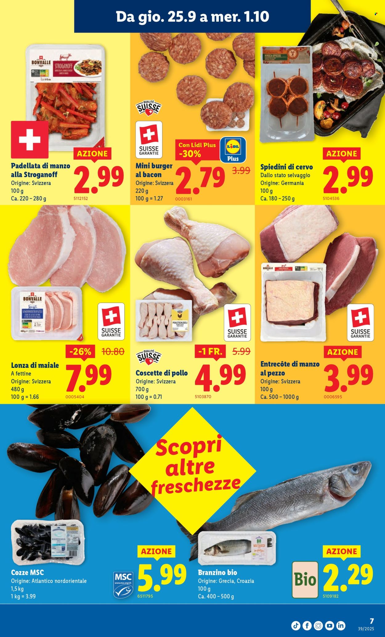 Volantino Lidl - 25.9.2025 - 1.10.2025. Pagina 7