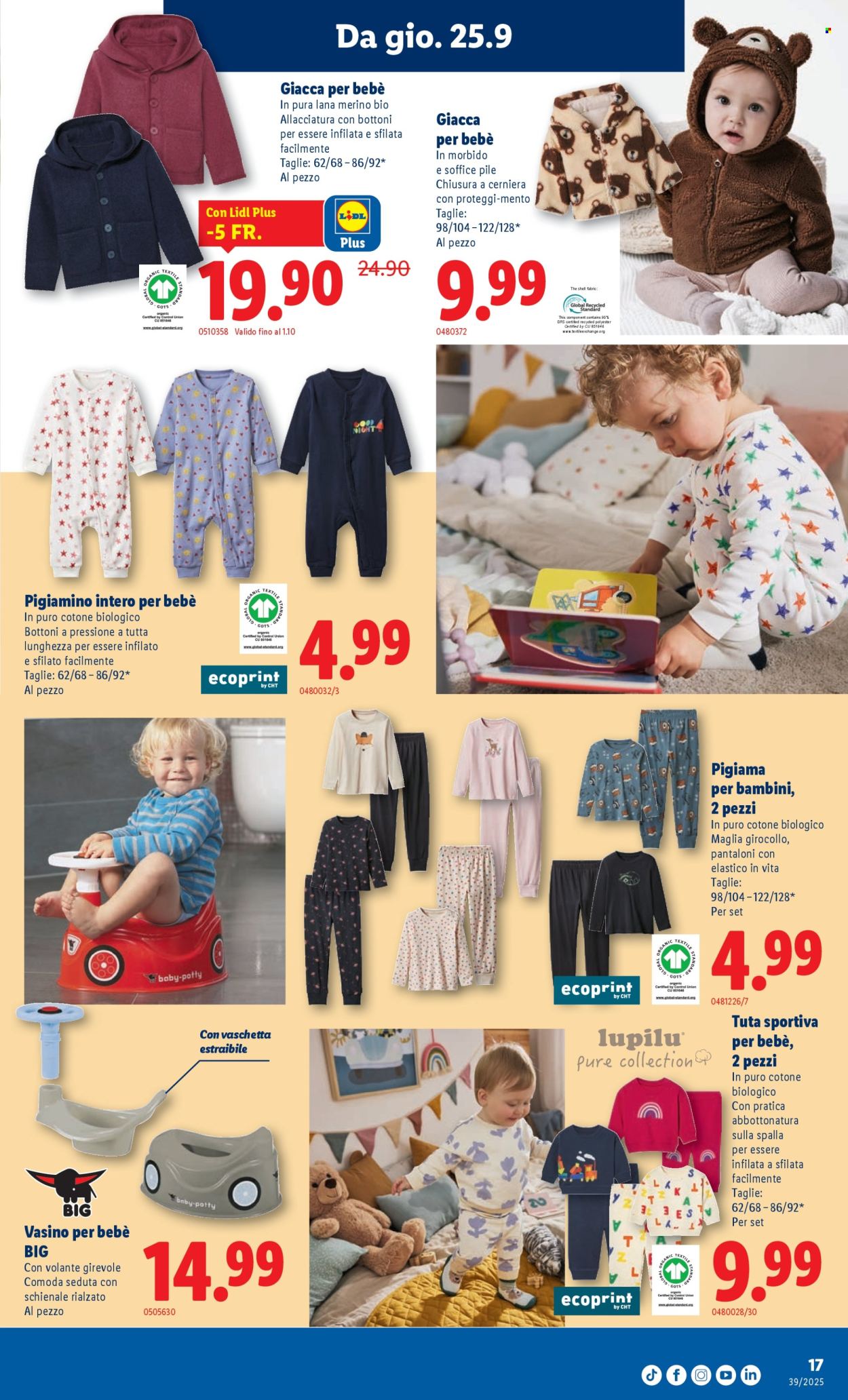 Volantino Lidl - 25.9.2025 - 1.10.2025. Pagina 17