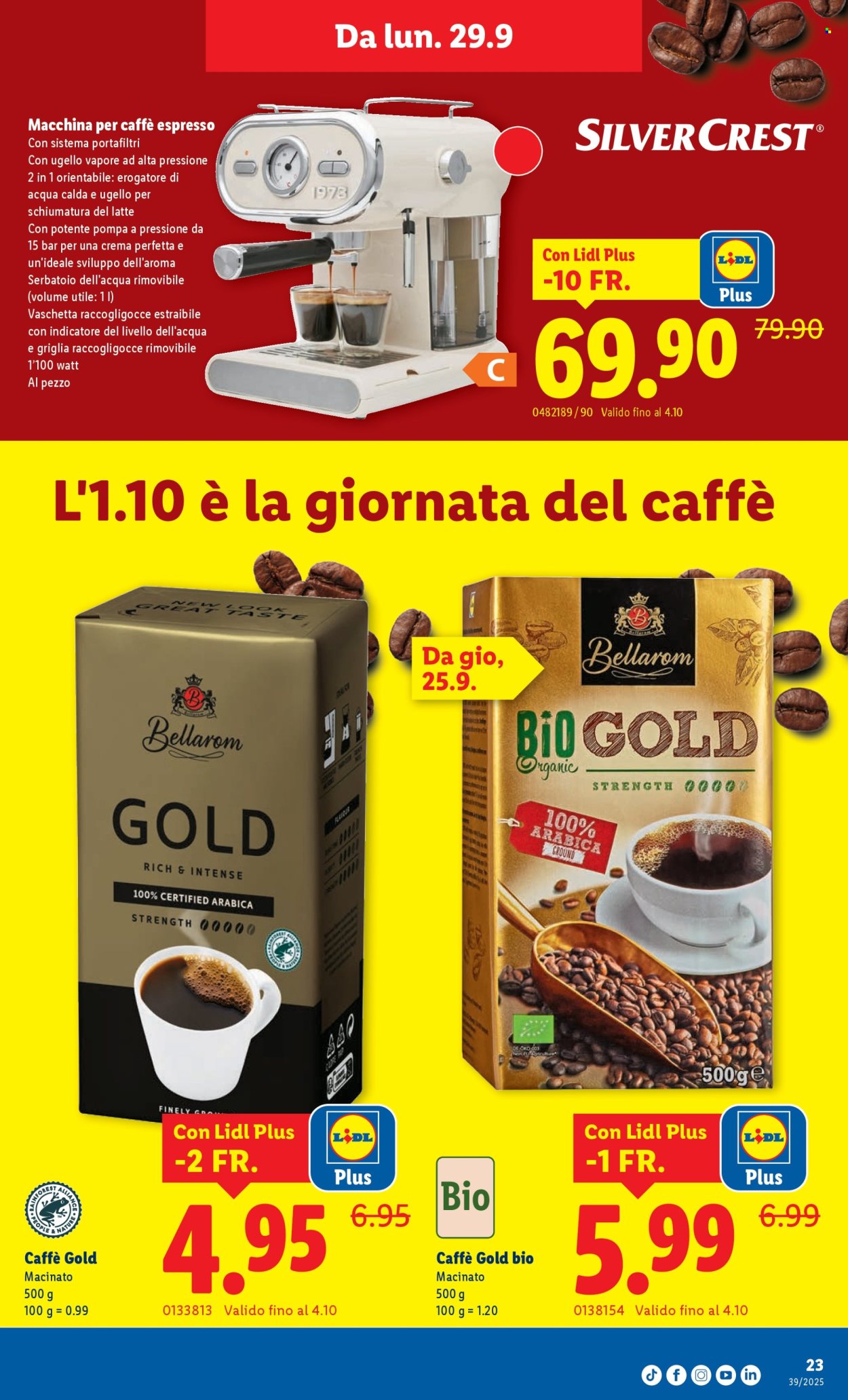 Volantino Lidl - 25.9.2025 - 1.10.2025. Pagina 23