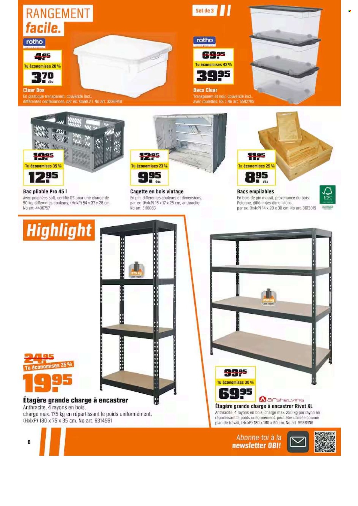 Catalogue OBI - 22.9.2025 - 11.10.2025. Page 8