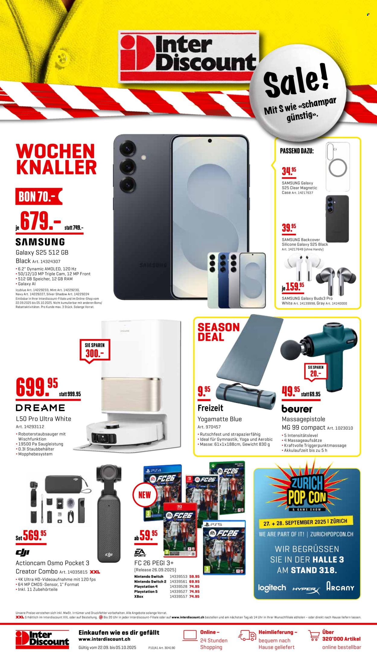 Prospekt Interdiscount - 22.9.2025 - 5.10.2025. Seite 24