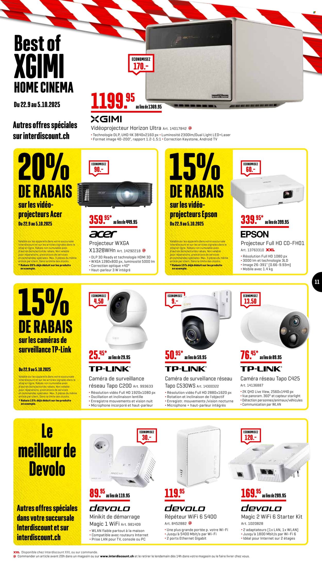 Catalogue Interdiscount - 22.9.2025 - 5.10.2025. Page 11