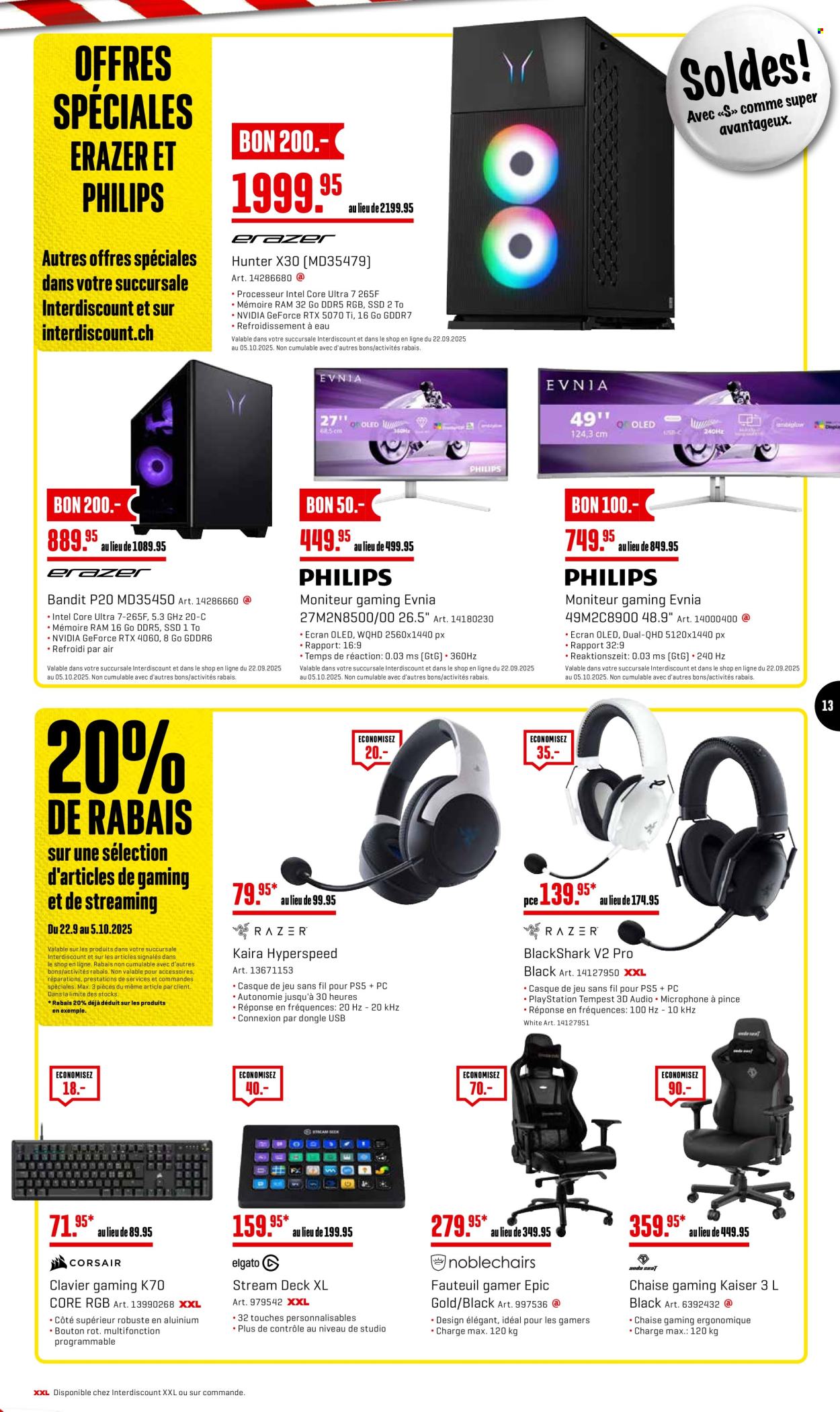 Catalogue Interdiscount - 22.9.2025 - 5.10.2025. Page 13