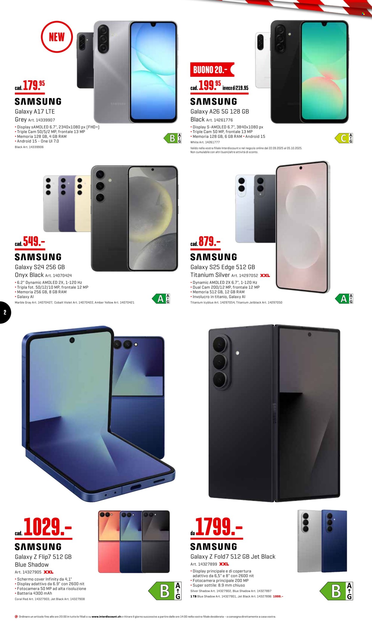 Catalogue Interdiscount - 22.9.2025 - 5.10.2025. Page 2