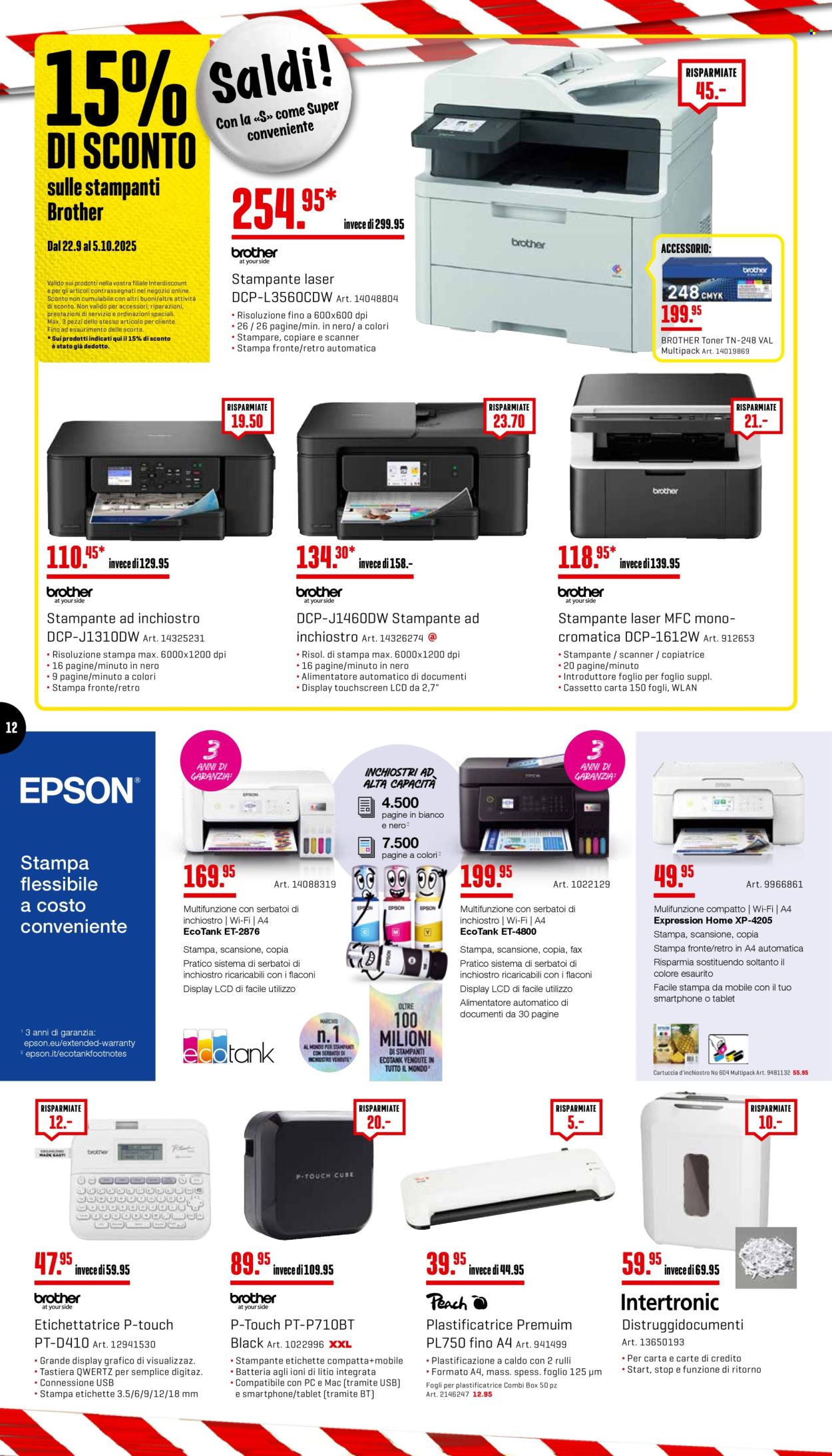 Catalogue Interdiscount - 22.9.2025 - 5.10.2025. Page 12