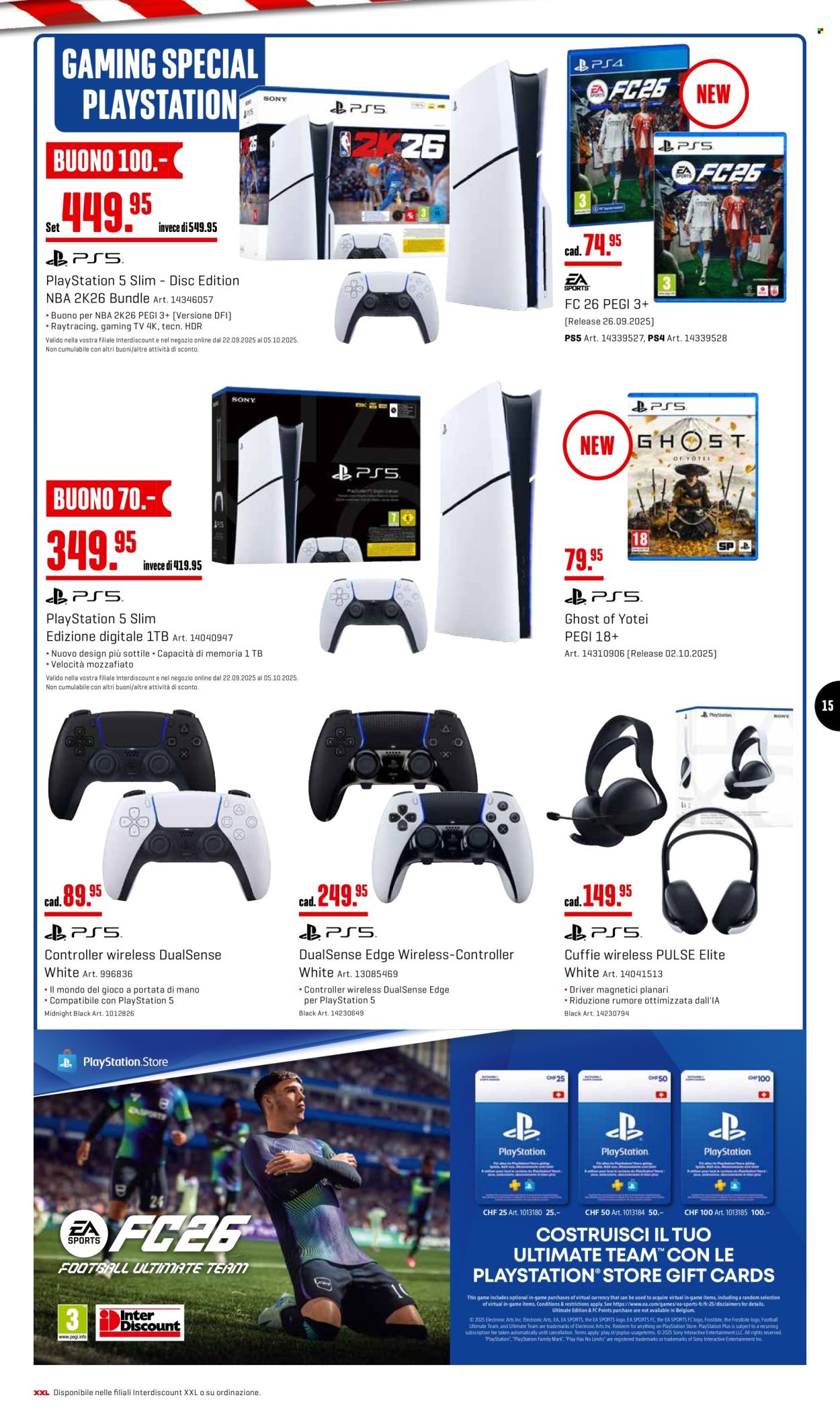 Catalogue Interdiscount - 22.9.2025 - 5.10.2025. Page 15