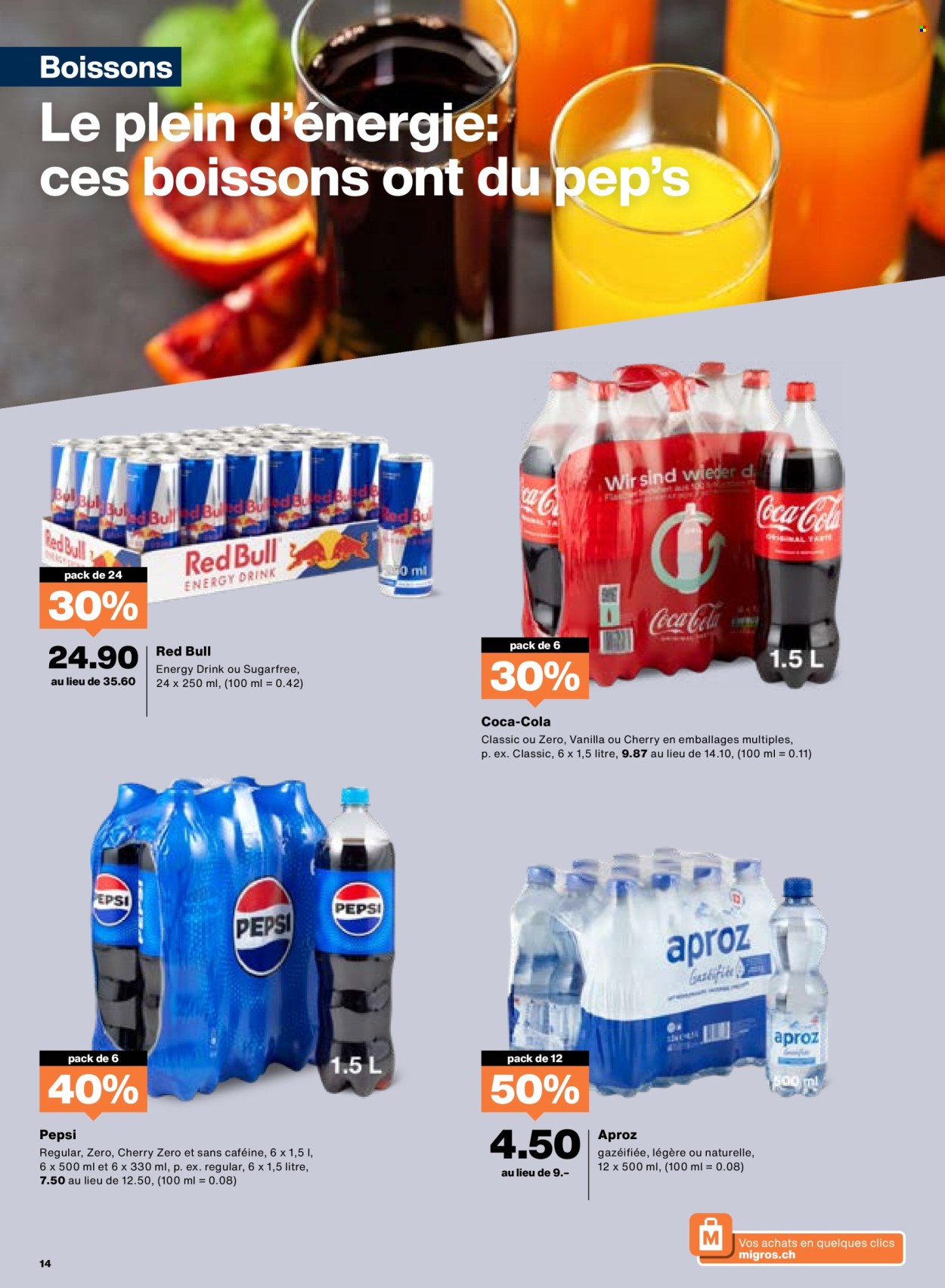 Volantino Migros - 23.9.2025 - 29.9.2025. Pagina 14