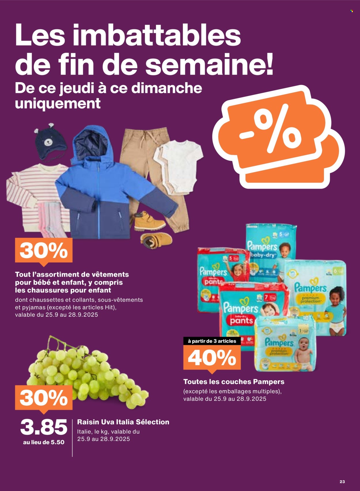 Volantino Migros - 23.9.2025 - 29.9.2025. Pagina 23