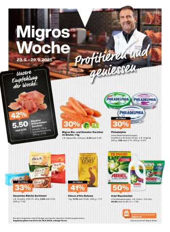 Catalogue Migros - 23.9.2025 - 29.9.2025.