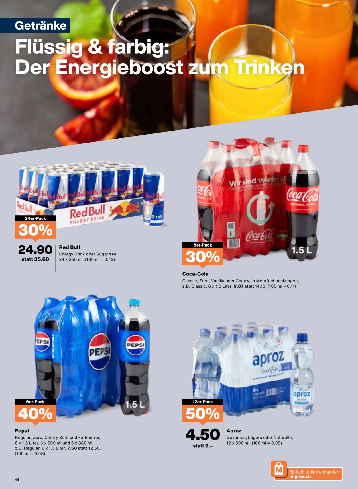 Volantino Migros - 23.9.2025 - 29.9.2025. Pagina 14